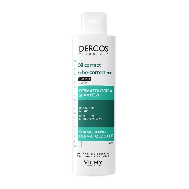 Vichy Dercos Oil Correct Dermatological Shampoo Σμηγματορρυθμιστικό...