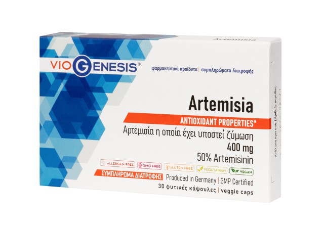 VioGenesis Artemisia 400 mg Συμπλήρωμα διατροφής με εκχύλισμα λεβιθ...