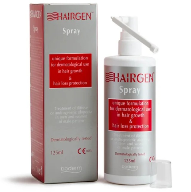 Boderm Hairgen Spray για την Ανάπτυξη και την Προστασία της Τριχοφυίας, 125ml