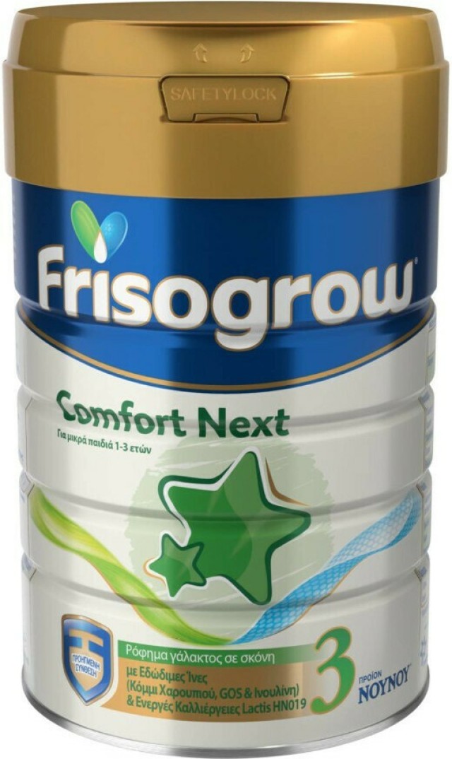 Frisogrow 3 Comfort Next 12m+ Βρεφικό Γάλα σε Σκόνη Κατά Της Δυσκοιλιότητας για Μικρά Παιδιά 1-3 Ετών 400gr