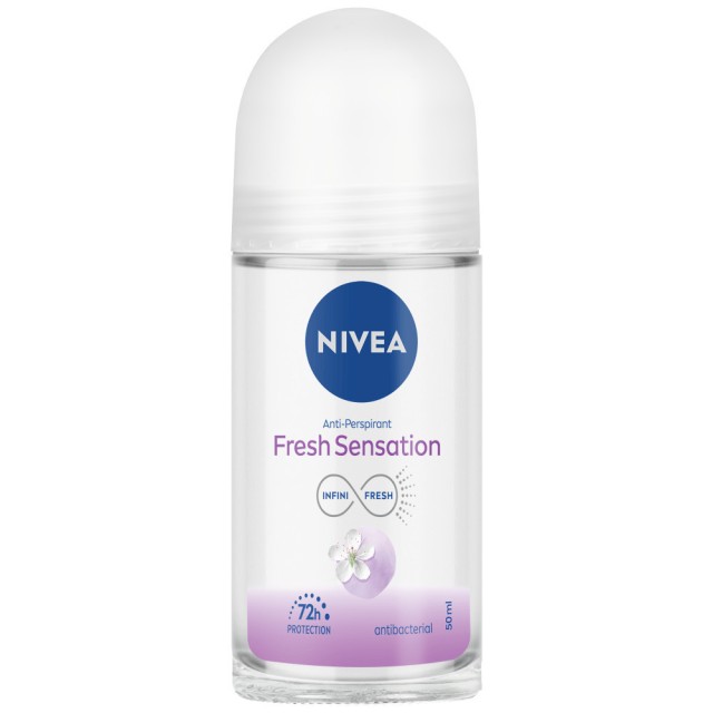 Nivea Fresh Sensation Roll-On Γυναικείο Αποσμητικό, 50ml