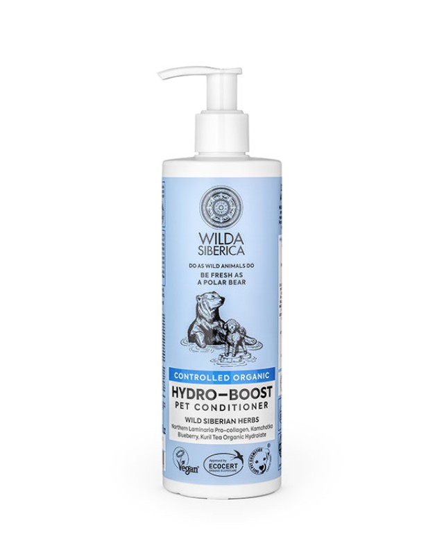 Wilda Siberica pet conditioner Οργανικό Μαλακτικό ζώων Hydro-boost 400 ml