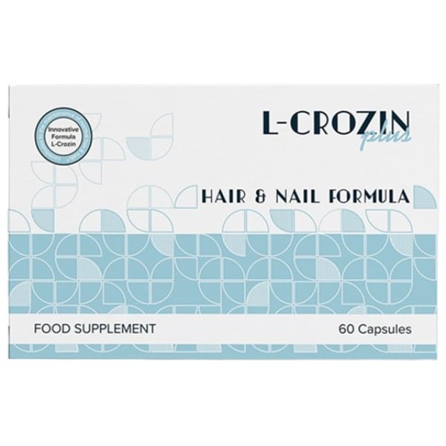 Dermageria L-Crozin Plus Hair & Nail Formula Συμπλήρωμα διατροφής γ...