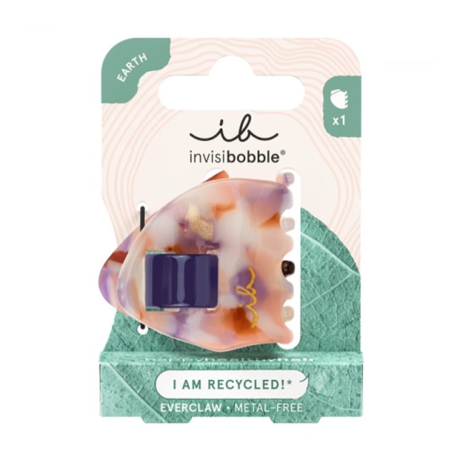 Invisibobble Earth Everclaw Recyced Me S Κλάμερ Μαλλιών, 1 τμχ