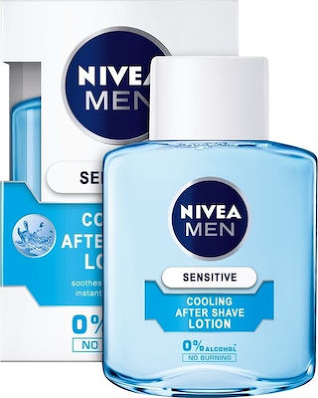 Nivea Men Sensitive Cool After Shave Lotion για την Ευαίσθητη Ανδρική Επιδερμίδα, 100ml