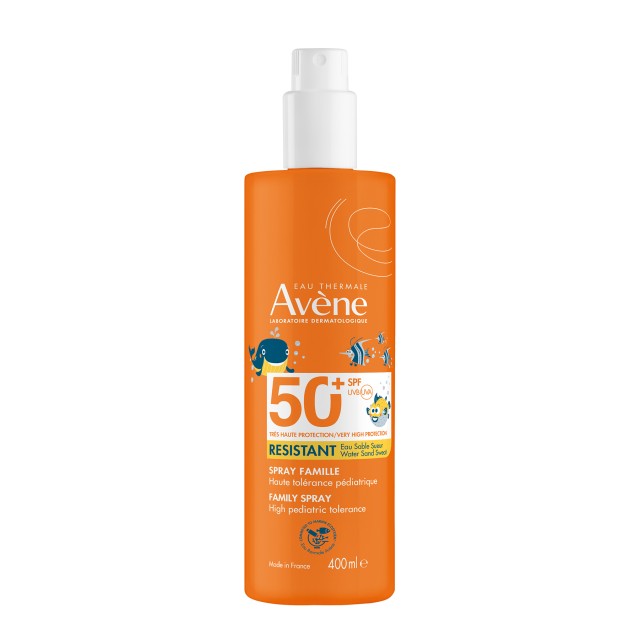 Avene Eau Thermale Αντηλιακό Παιδικό Σπρέι SPF50+ Οικογενειακό Μέγεθος, 400ml