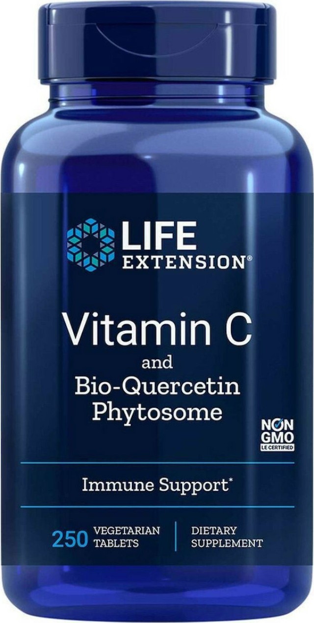 Life Extension Vitamin C & Bio-Quercetin Phytosome 1000mg Συμπλήρωμ...