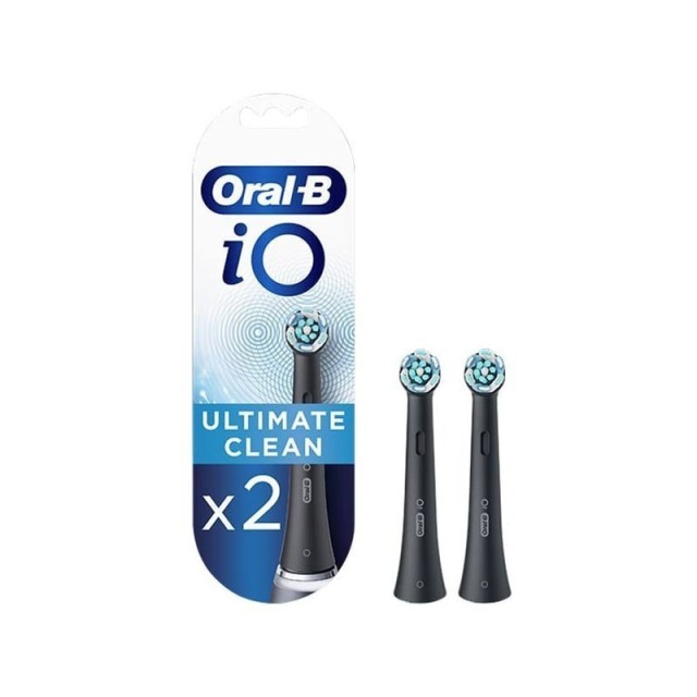 Oral-B iO Ultimate Clean Ανταλλακτικές Κεφαλές Ηλεκτρικής Οδοντόβουρτσας, 2τμχ