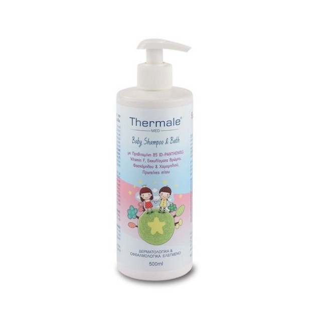 Thermale Med Baby Shampoo & Bath Βρεφικό Σαμπουάν και Αφρόλουτρο, 5...