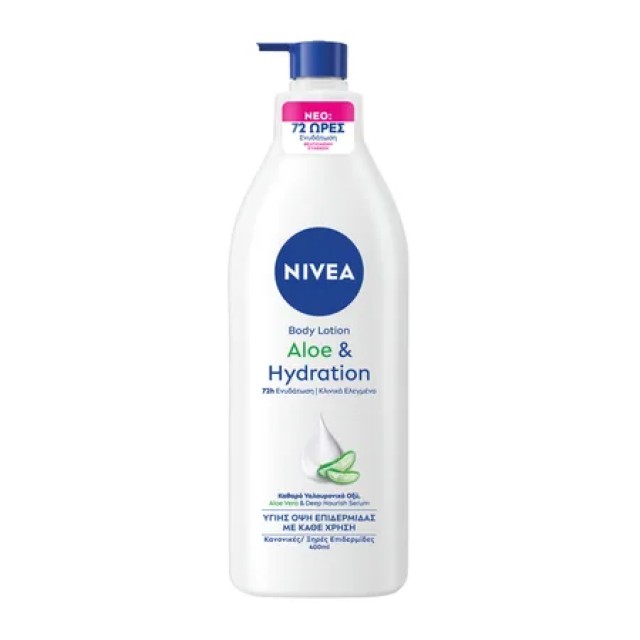 Nivea Body Aloe Hydration Lotion Ενυδατική Λοσιόν Σώματος με Αντλία...