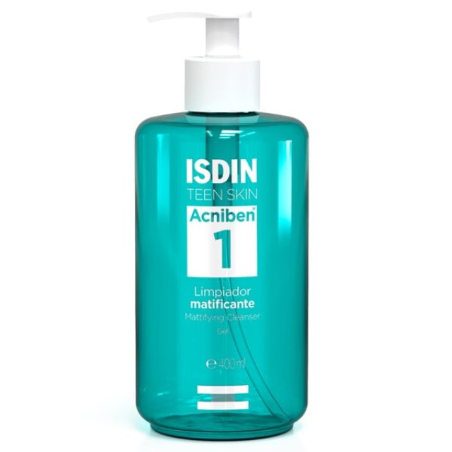 ISDIN Acniben Mattifying Cleanser Gel Καθαρισμού για Λιπαρές Επιδερ...