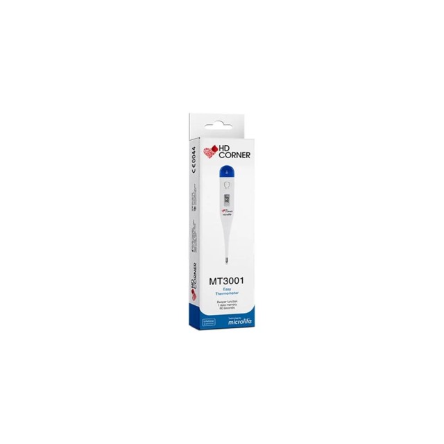 Microlife HD Corner MT 3001 Ψηφιακό - Αδιάβροχο Θερμόμετρο, 1τμχ