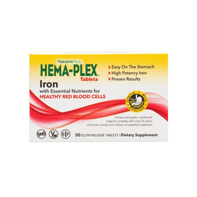 Natures Plus Hema Plex, 30 Tablets