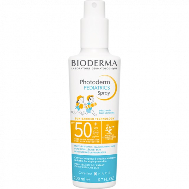 Bioderma Photoderm Pediatrics Spray Αντηλιακό για Παιδιά SPF50+, 200ml
