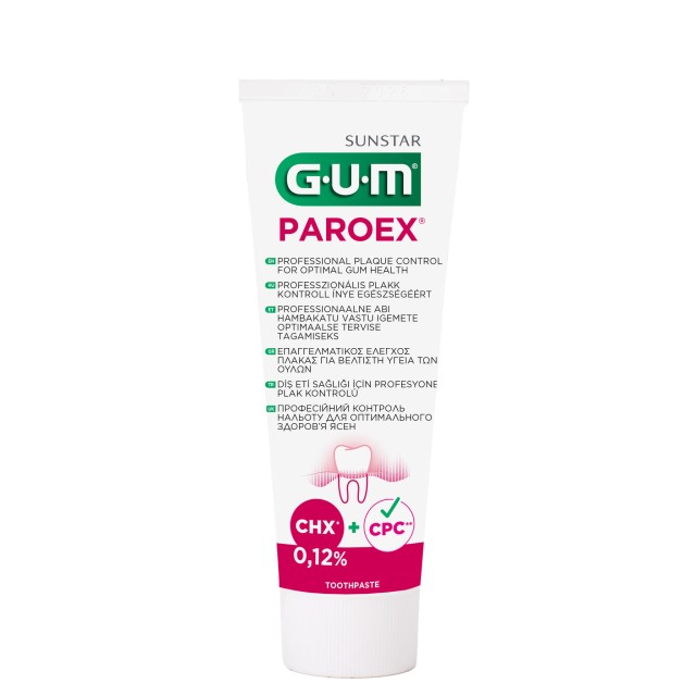 Gum 1790 Paroex 0.12% Toothpaste Οδοντόκρεμα με Διπλή Αντιβακτηριακ...