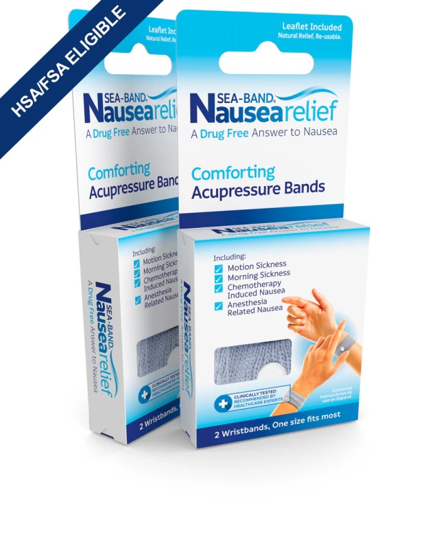 Sea-Band Nausea Relief Περικάρπιο για τη Ναυτία, 2τμχ