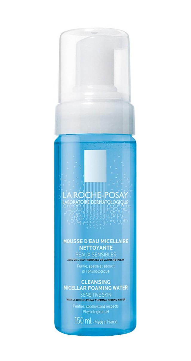 La Roche Posay Cleansing Micellar Foaming Water Αφρώδες Νερό Καθαρισμού Προσώπου, 150ml