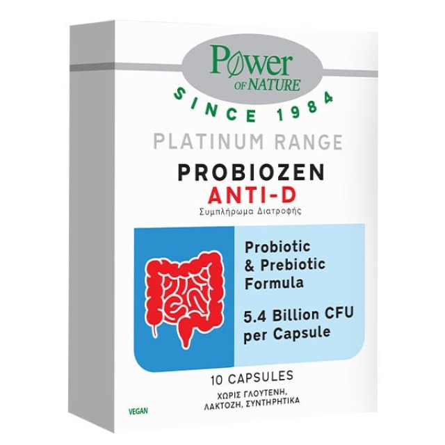 Power Health Platinum Range Probiozen Anti-D Συμπλήρωμα Διατροφής Μ...