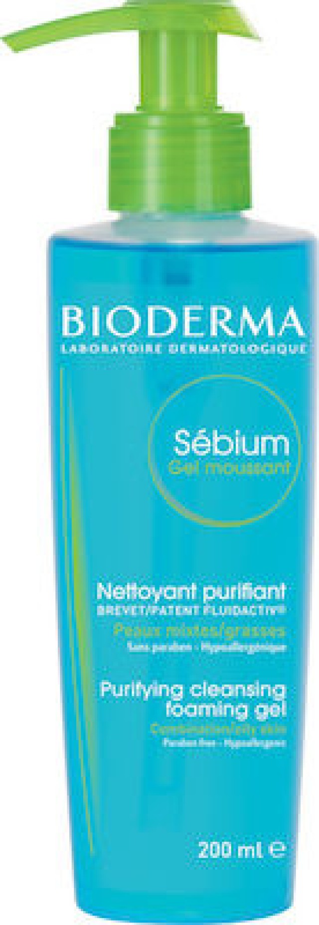 Bioderma Sebium Purifying Cleansing Foaming Gel 200ml