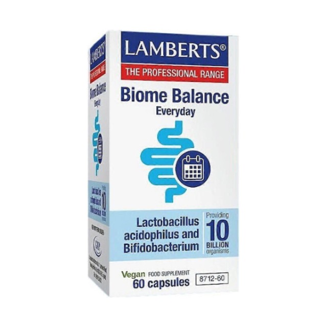 Lamberts Biome Balance Everyday Συμπλήρωμα Διατροφής με Προβιοτικά,...
