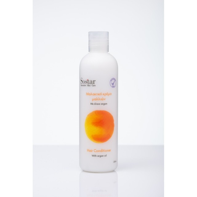 Sostar Focus Conditioner Μαλακτική Κρέμα Μαλλιών με Έλαιο Argan Και Πρωτεΐνες, 250ml