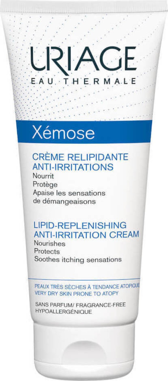 Uriage Xemose Cream Λιπιδική Κρέμα Κατά των Ερεθισμών, 200ml