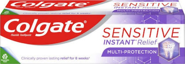 Colgate Sensitive Instant Relief Multi-Protection για Καθημερινή Προστασία των Ευαίσθητων Δοντιών 75ml