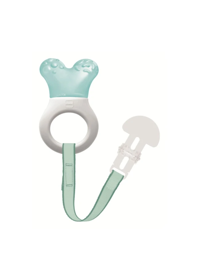 Mam Mini Cooler & Clip Multi-Loop Teething Water & Ribbon in...