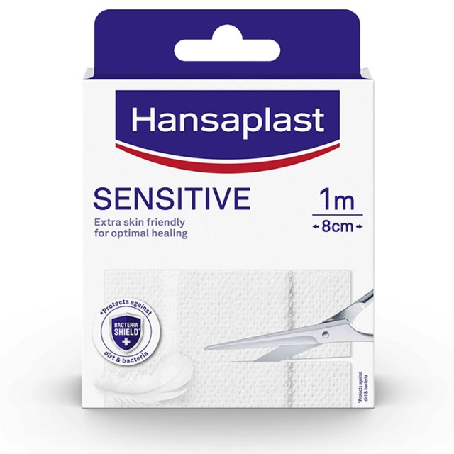 Hansaplast Sensitive, 1mx8cm