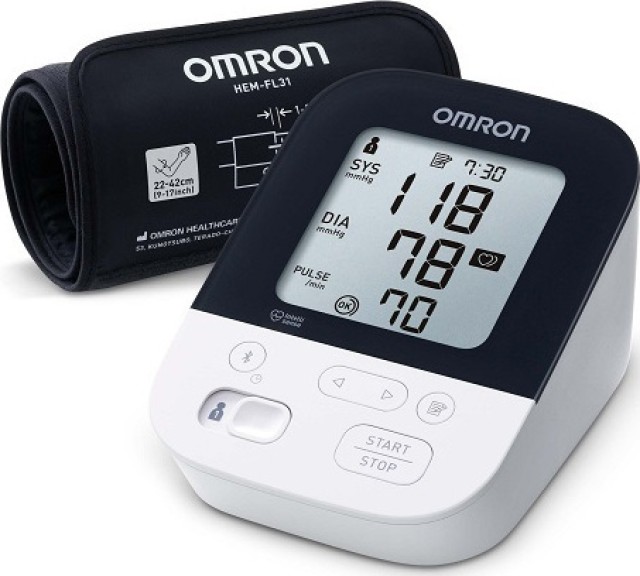 Omron M4 Intelli IT Αυτόματο Πιεσόμετρο Μπράτσου [HEM-7155T-EBK]