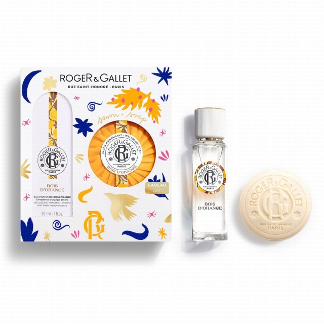 Roger & Gallet Set Bois DOrange Eau Parfumee Bienfaisante 30 ml + Bois DOrange Soap 100 gr