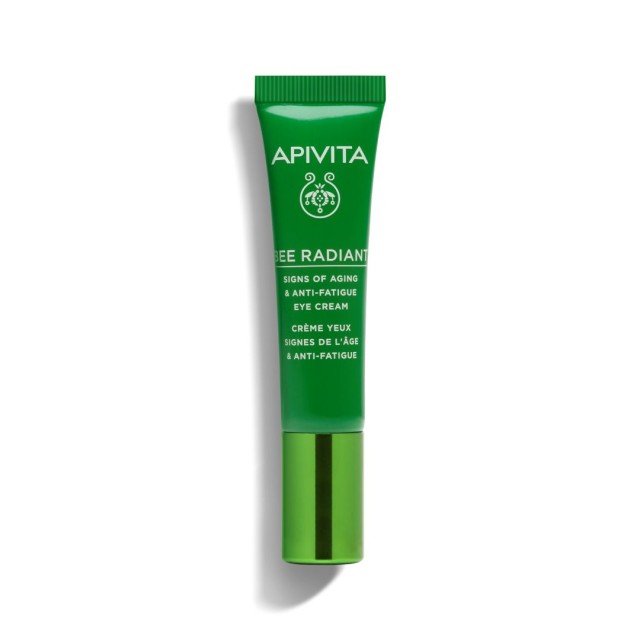 Apivita Bee Radiant Κρέμα Ματιών για Σημάδια Γήρανσης & Ξεκούραστη Όψη, 15ml