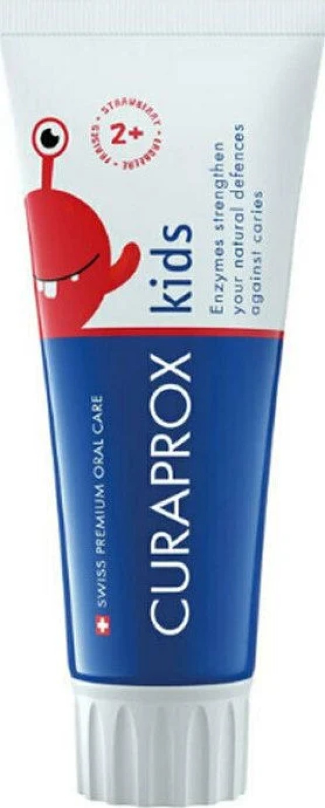 Curaprox Toothpaste For Kids Παιδική Οδοντόκρεμα με Γεύση Φράουλας ...