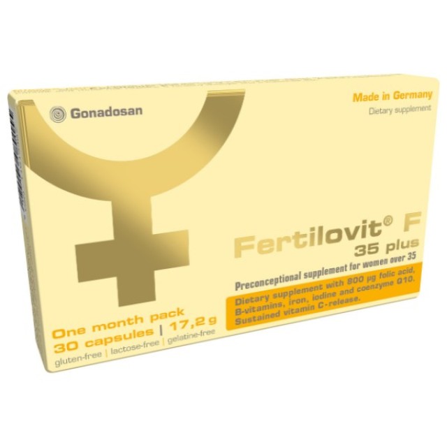 Fertilovit F 35 Plus Συμπλήρωμα Για Καλύτερη Ποιότητα Ωαρίων, 30 Κά...