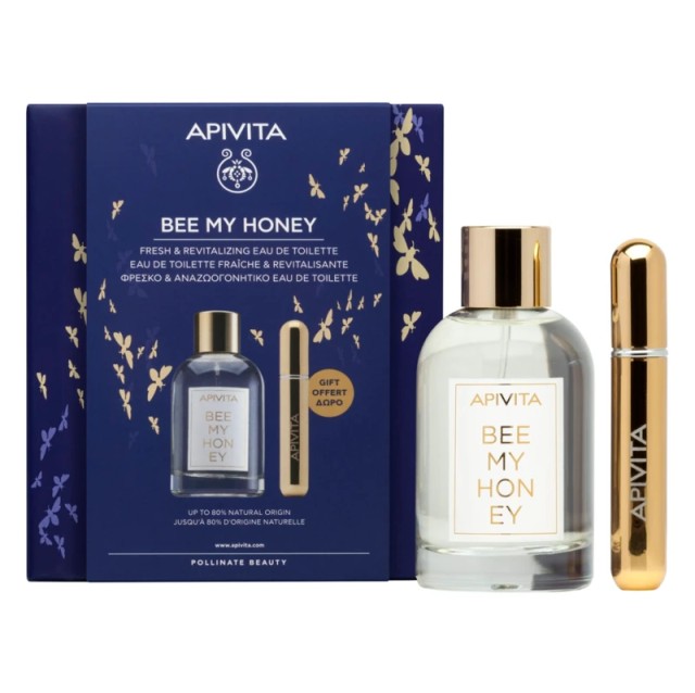 Apivita Set Bee My Honey Eau De Toilette 100ml + Δώρο Επαναγεμιζόμε...