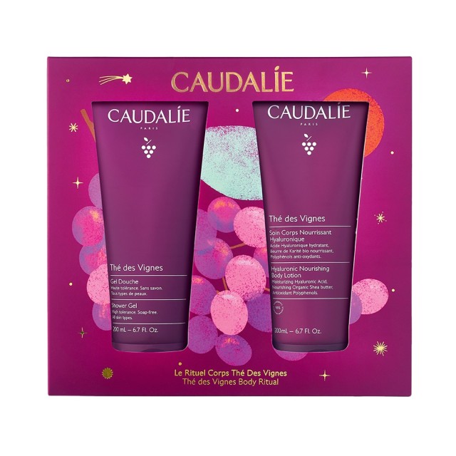 Caudalie Promo The des Vignes Body Shower Gel Αφρόλουτρο 200ml + Th...