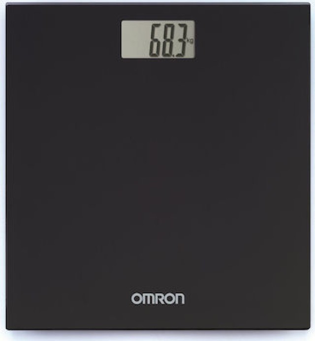 Omron HN289 Ψηφιακή Ζυγαριά Μπάνιου σε Μαύρο Χρώμα, 1τμχ