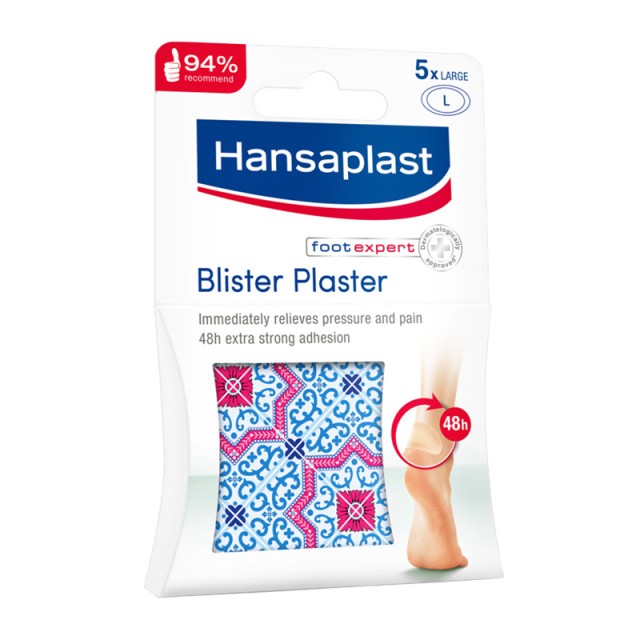 Hansaplast Blister Plaster Επιθέματα Για Φουσκάλες Large, 5τμχ