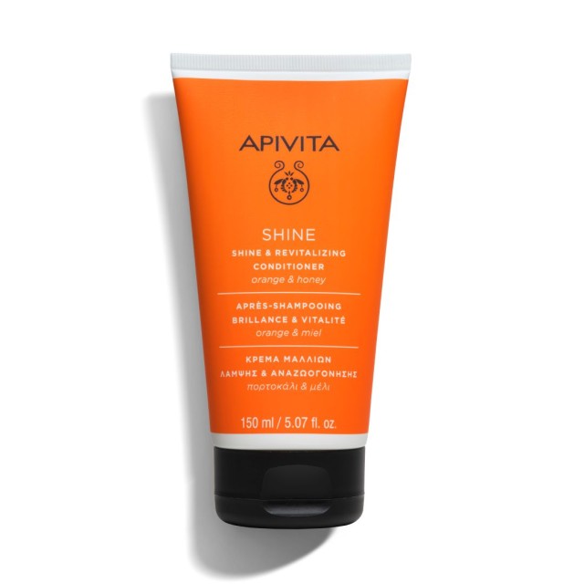 Apivita Conditioner Λάμψης & Αναζωογόνησης για Όλους τους Τύπους Μαλλιών, 150ml