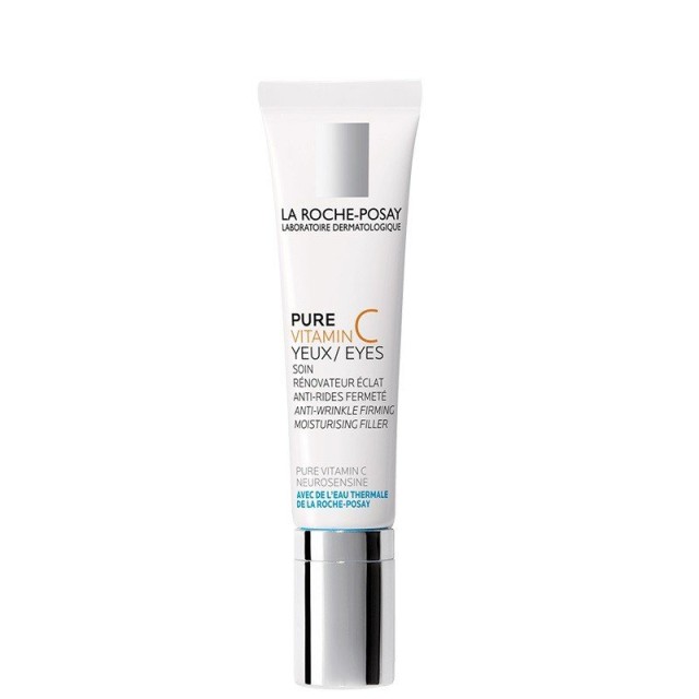 La Roche Posay Pure Vitamin C Yeux Κρέμα Ματιών Αντιγηραντική Φροντίδα Κατά των Ρυτίδων, 15ml