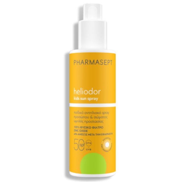 Pharmasept Heliodor Kids Sun Spray Παιδικό Αντηλιακό Σπρέι Προσώπου...