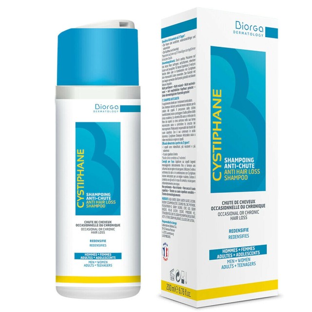 Biorga Cystiphane Shampoo Anti-Chute Σαμπουάν Κατά της Τριχόπτωσης, 200ml