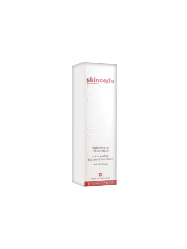 Skincode Essentials Alpine White Brightening Eye Contour Cream Κρέμα Για Το Περίγραμμα Των Ματιών, 15ml
