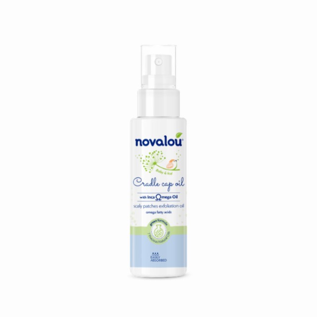 Novalou Cradle Cap Oil Λάδι για την απομάκρυνση της νινίδας, 50ml