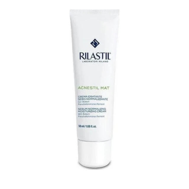 Rilastil Acnestil Mat Sebum Norm Cream Moisturizing Sebum-regulating...