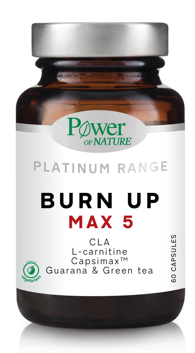 Power of Nature Platinum Burnup Max-5, 60 Κάψουλες