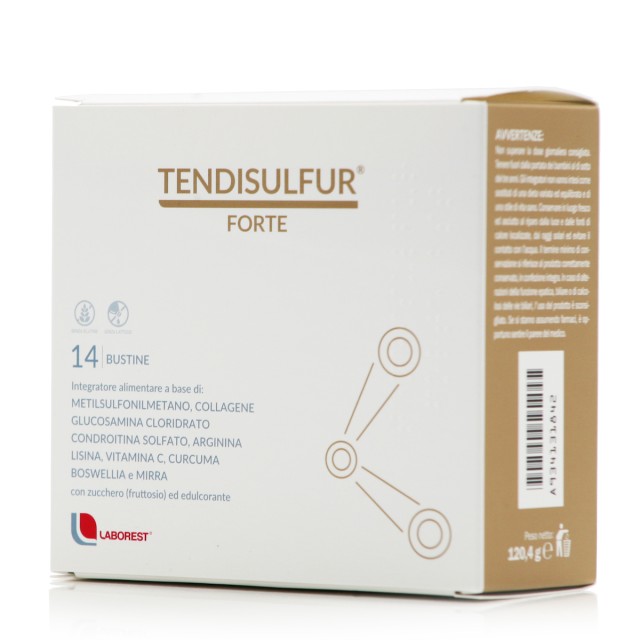 Laborest Tendisulfur Forte Gluten Free Συμπλήρωμα για την Υγεία των Αρθρώσεων 14 Φακελίσκοι