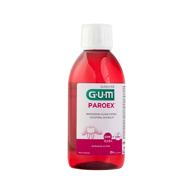 Gum 1784 Paroex Intensive Action 0.12% Στοματικό Διάλυμα, 300 ml