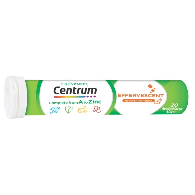 Centrum A to Zinc Effervescent Multivitamin For Nutritional Support...