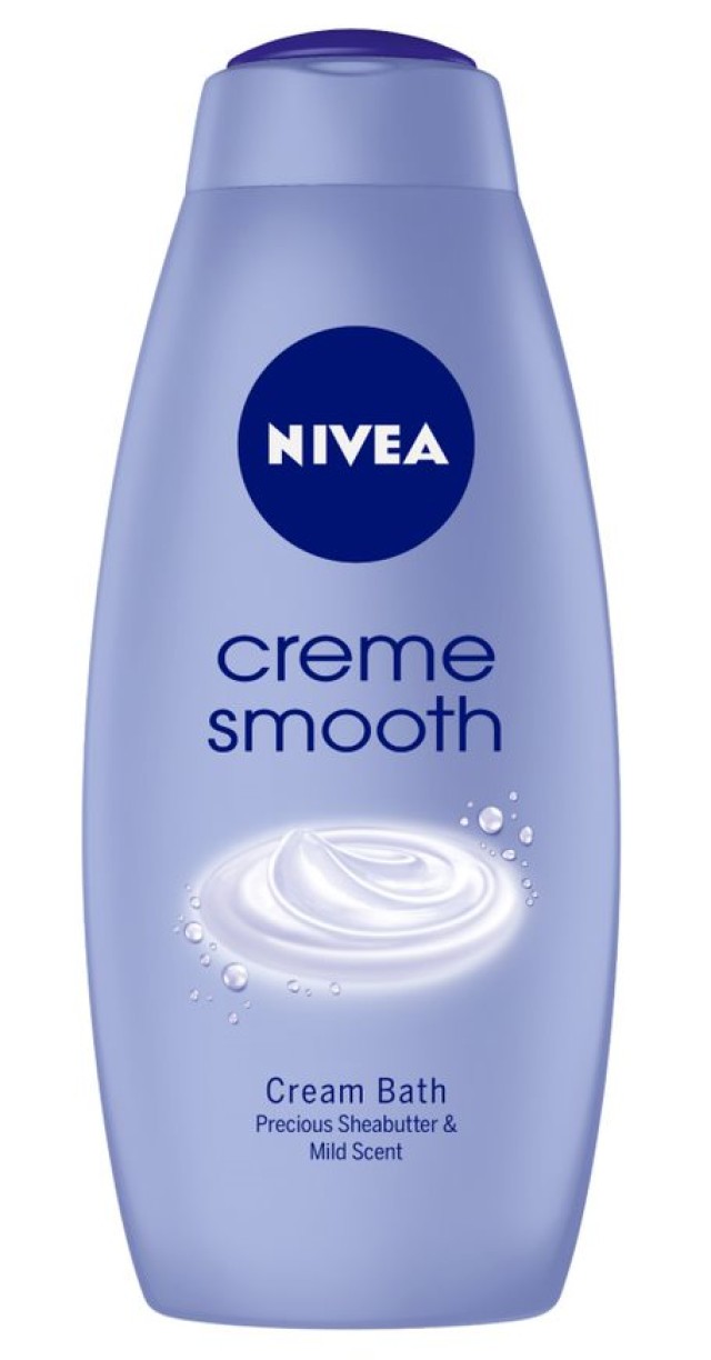 Nivea Creme Smooth Ενυδατικό Αφρόλουτρο Με Shea Butter, 750ml